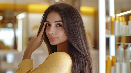 Effet lissage brésilien repousse cheveux avant après