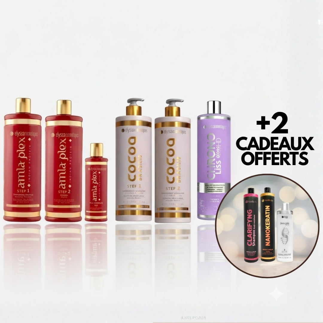 Starter Pack Découverte Spécial Lisseuses — Grands Kits Lissages