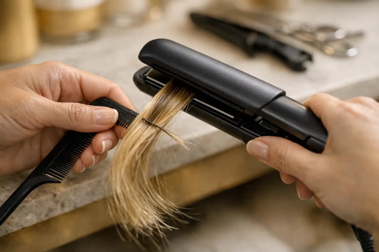 Test mèche lissage : comment le faire et l'interpréter (méthode pro)