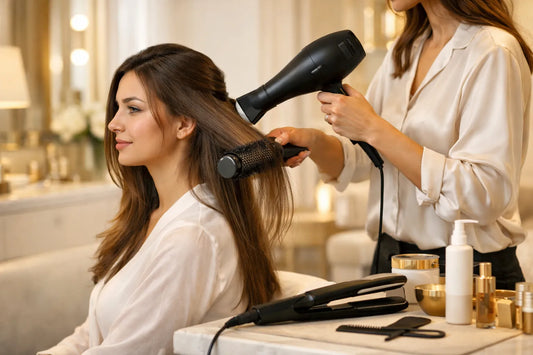 Protocole lissage brésilien pro : le pas-à-pas complet (salon &amp; lisseuse)