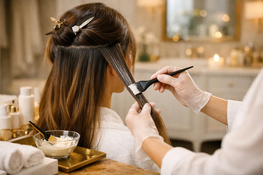 Protocole taninoplastie pro : le pas-à-pas complet (salon et lisseuse)