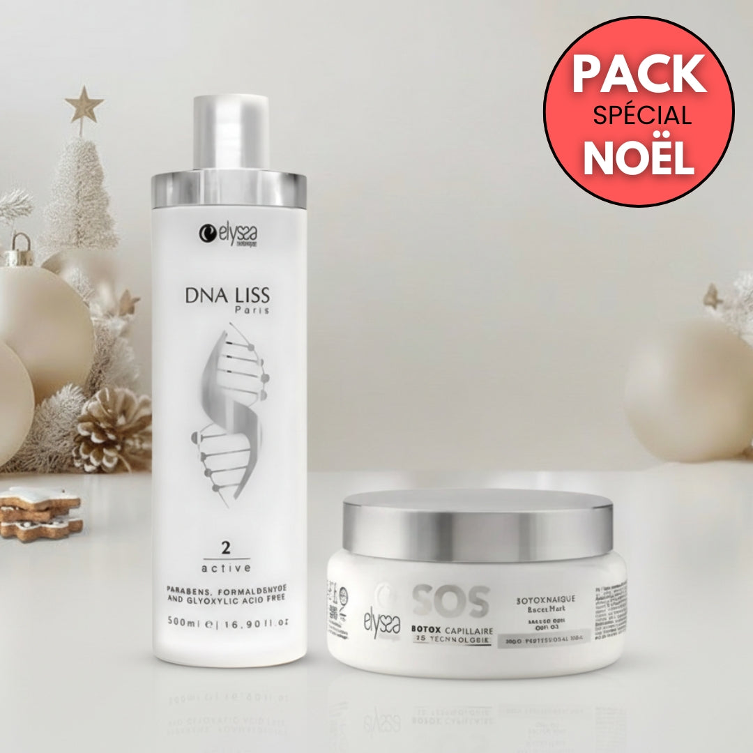 COFFRET : Lissage DNA LISS + SOS Botox Capillaire