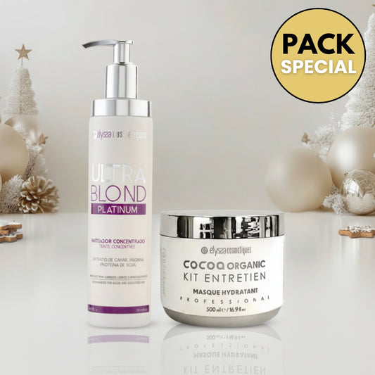 COFFRET : Soin Repigmentant Ultra Blond + Masque Cocoa Organic