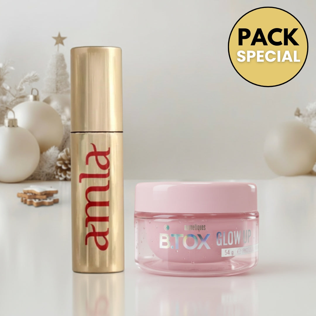 COFFRET : Botox Capillaire GLOW UP + Sérum Cheveux Amla