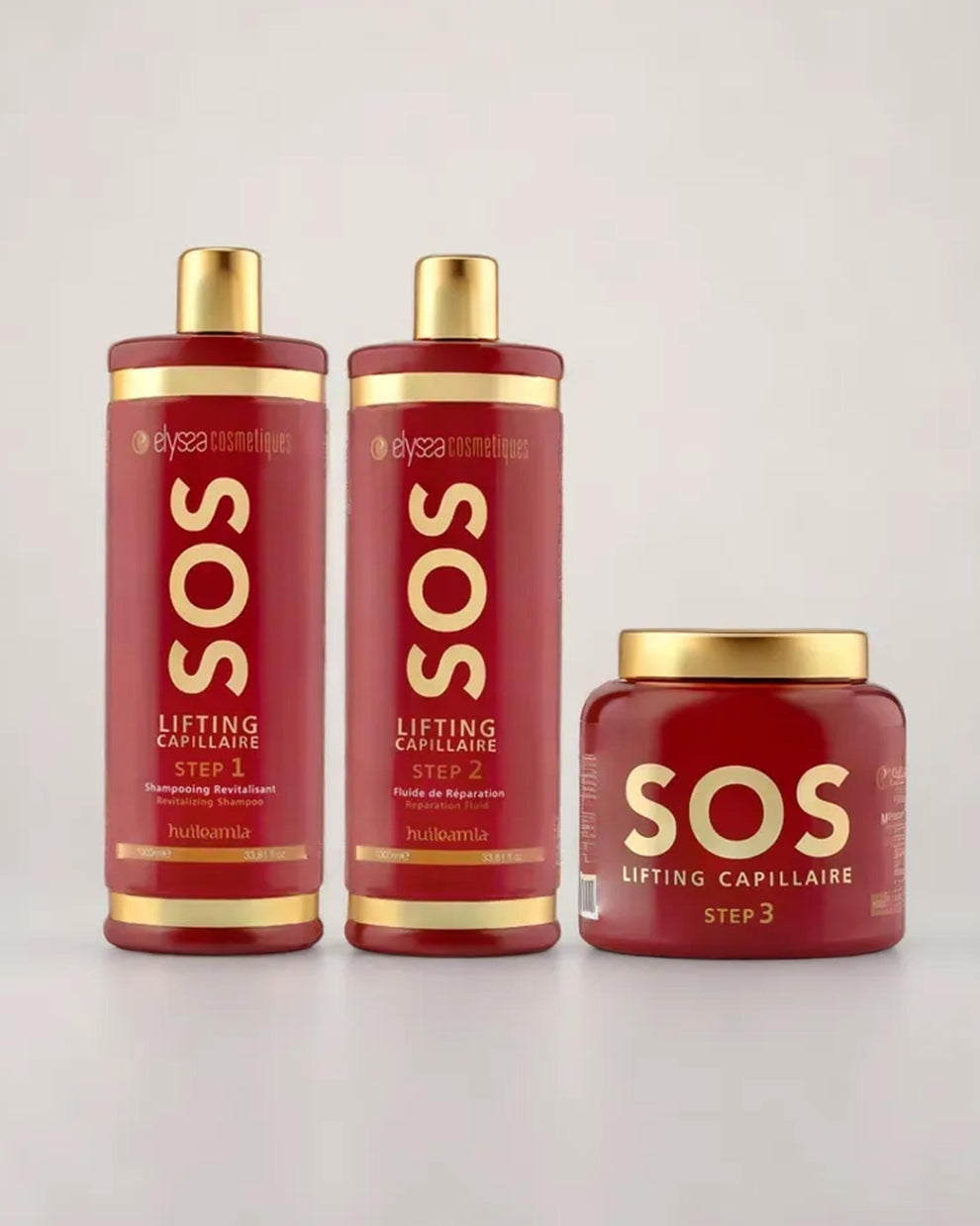 Kit Botox Capillaire Lifting SOS Indien Amla Plex - 2x1L + 1Kg Elyssa Cosmétiques