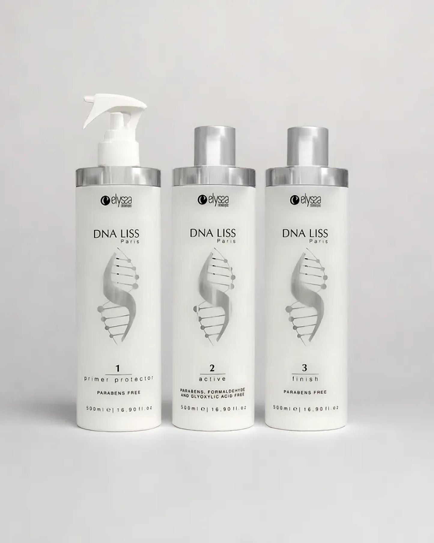Kit Lissage DNA LISS - 3x500ml Elyssa Cosmétiques