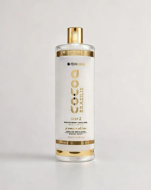 Lissage Brésilien Kératine Cocoa Brasilis Premium Step 2 - 1L Elyssa Cosmétiques