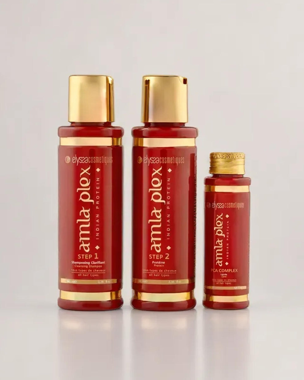 Mini Kit Lissage Indien Amla Plex 2x100 ml + PCA 30 ml Elyssa Cosmétiques