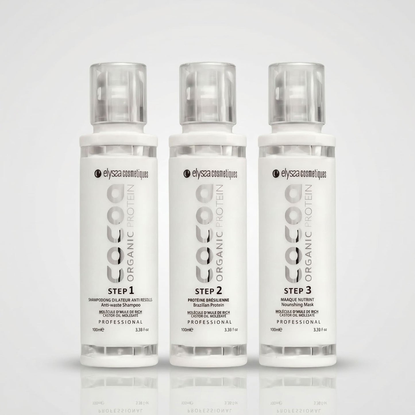 Mini Kit Lissage Tanin Cocoa Organic Protéine 3x100ml