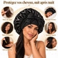 Charlotte en Satin Elyssa — Bonnet de Nuit Protection Cheveux