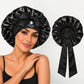 Charlotte en Satin Elyssa — Bonnet de Nuit Protection Cheveux